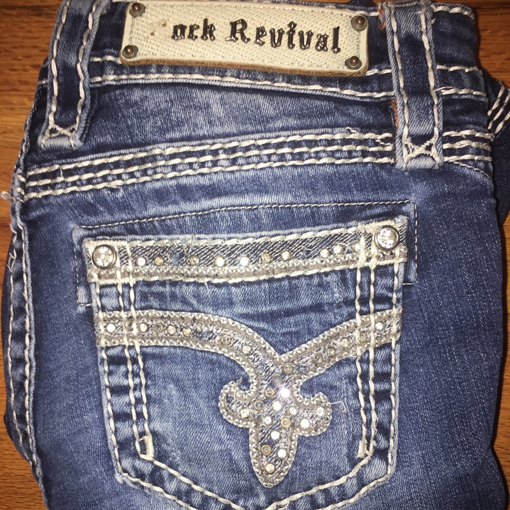 Rock revival skinny jeans